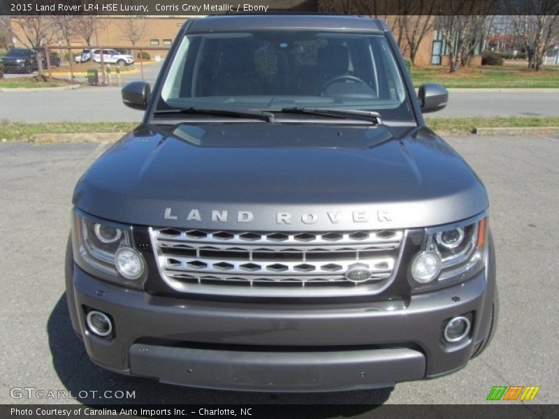 Corris Grey Metallic / Ebony 2015 Land Rover LR4 HSE Luxury