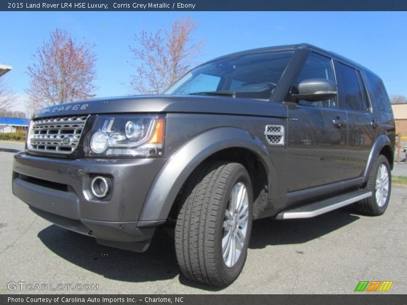 Corris Grey Metallic / Ebony 2015 Land Rover LR4 HSE Luxury