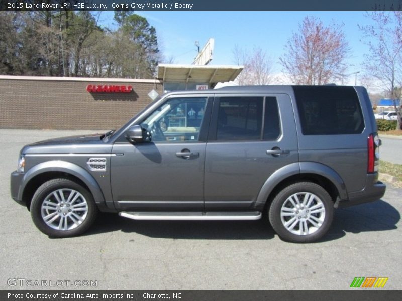 Corris Grey Metallic / Ebony 2015 Land Rover LR4 HSE Luxury