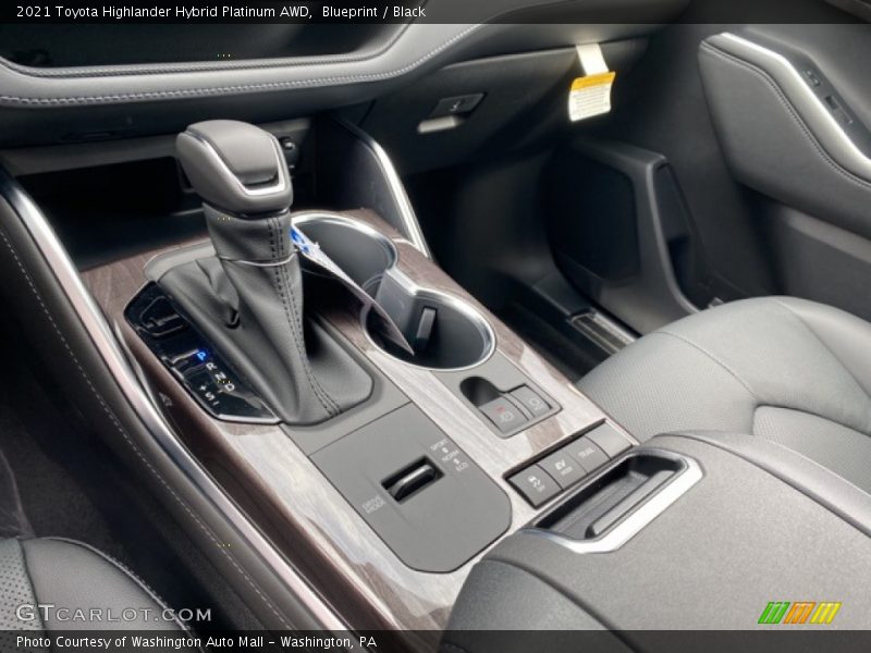 Blueprint / Black 2021 Toyota Highlander Hybrid Platinum AWD