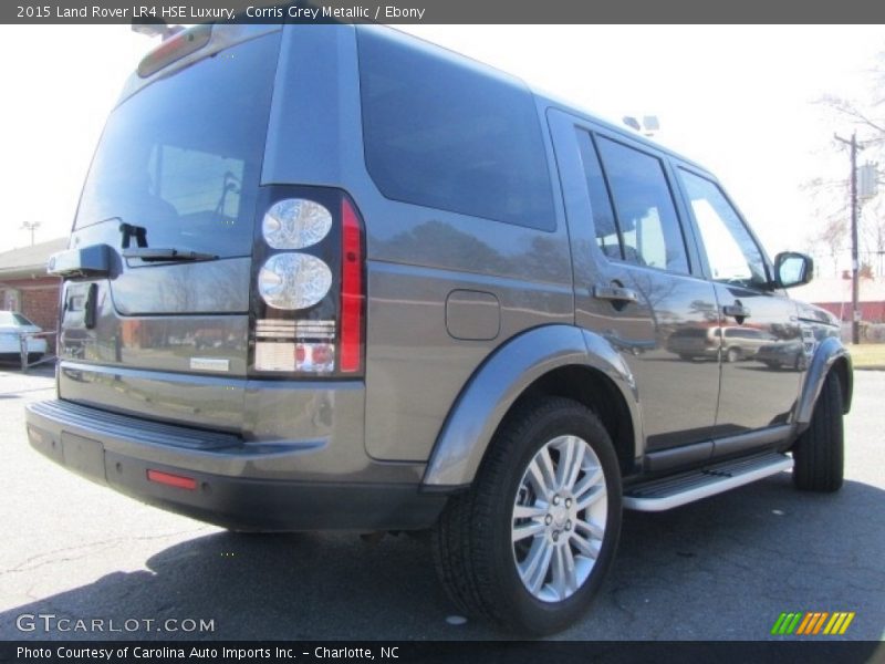 Corris Grey Metallic / Ebony 2015 Land Rover LR4 HSE Luxury