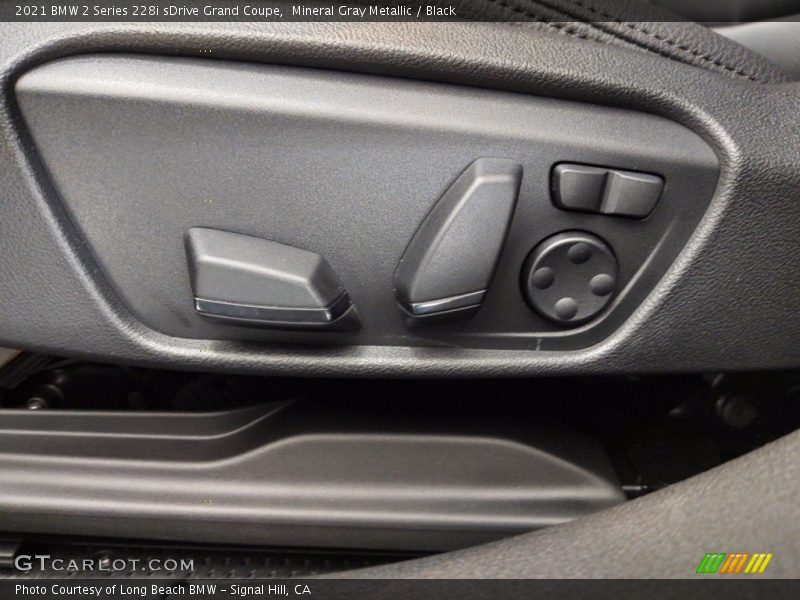 Mineral Gray Metallic / Black 2021 BMW 2 Series 228i sDrive Grand Coupe