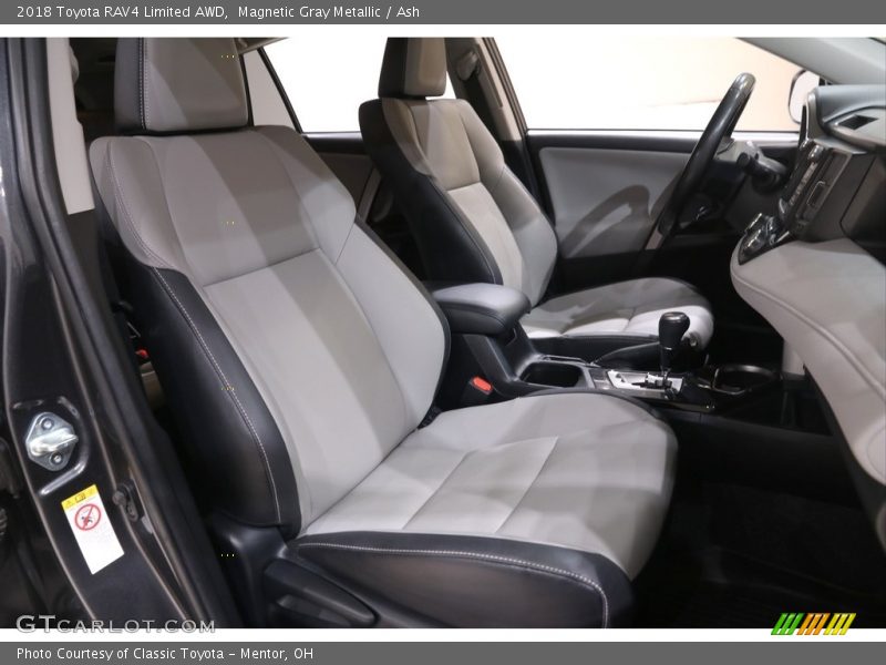 Magnetic Gray Metallic / Ash 2018 Toyota RAV4 Limited AWD