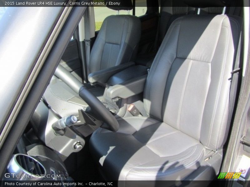 Corris Grey Metallic / Ebony 2015 Land Rover LR4 HSE Luxury