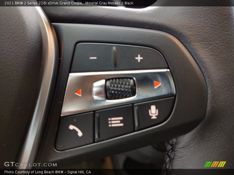 Mineral Gray Metallic / Black 2021 BMW 2 Series 228i sDrive Grand Coupe