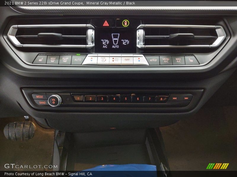 Mineral Gray Metallic / Black 2021 BMW 2 Series 228i sDrive Grand Coupe