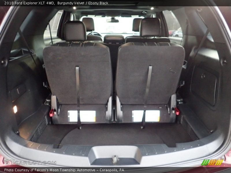 Burgundy Velvet / Ebony Black 2018 Ford Explorer XLT 4WD