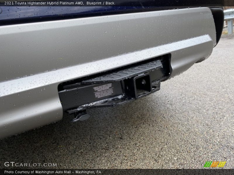 Blueprint / Black 2021 Toyota Highlander Hybrid Platinum AWD