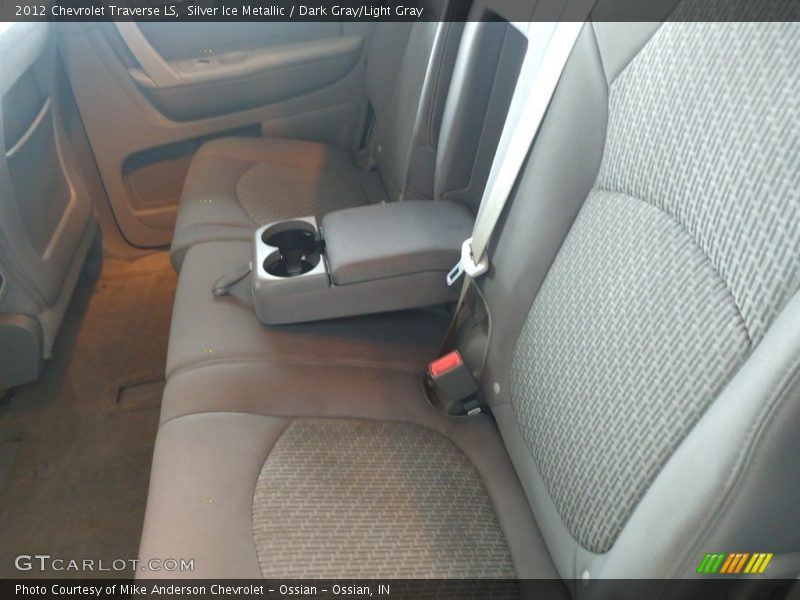 Silver Ice Metallic / Dark Gray/Light Gray 2012 Chevrolet Traverse LS