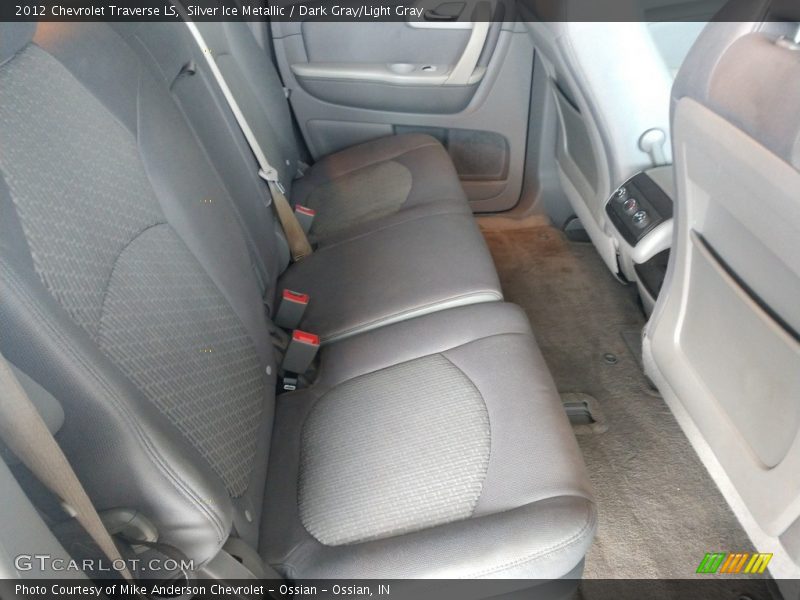 Silver Ice Metallic / Dark Gray/Light Gray 2012 Chevrolet Traverse LS