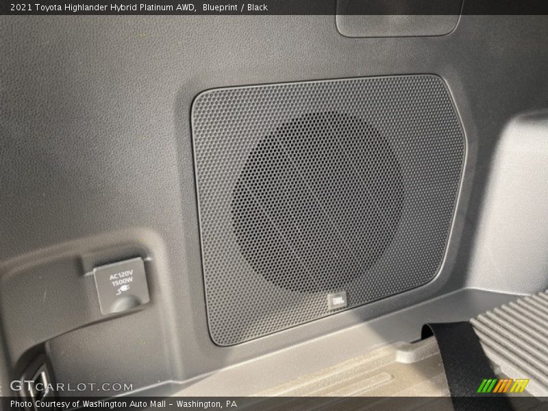 Blueprint / Black 2021 Toyota Highlander Hybrid Platinum AWD