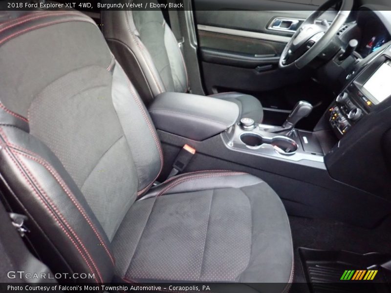 Burgundy Velvet / Ebony Black 2018 Ford Explorer XLT 4WD