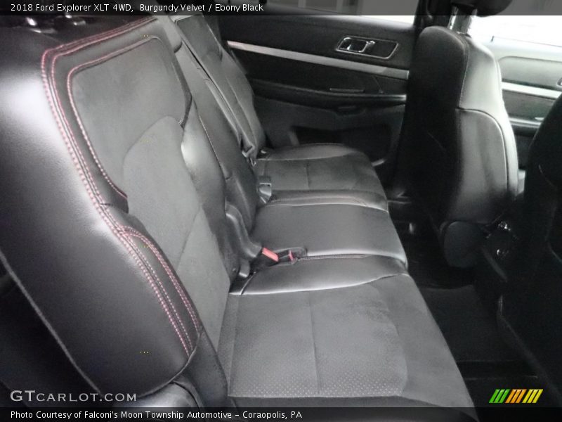 Burgundy Velvet / Ebony Black 2018 Ford Explorer XLT 4WD