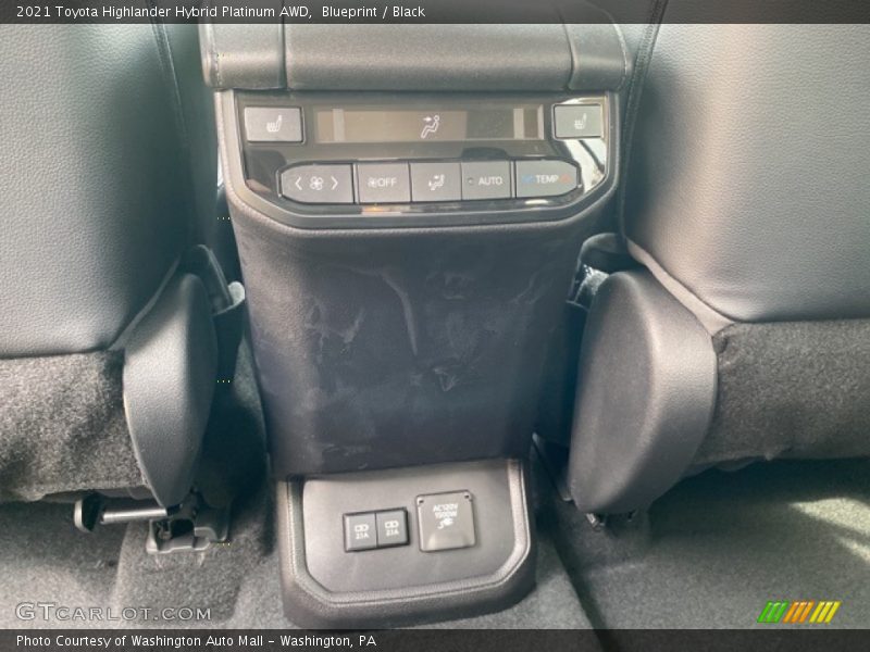 Blueprint / Black 2021 Toyota Highlander Hybrid Platinum AWD