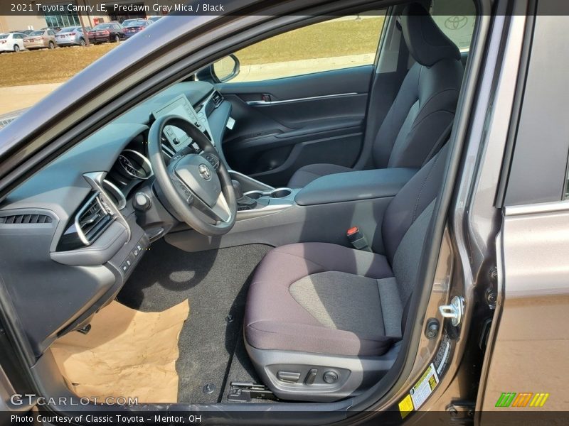 Predawn Gray Mica / Black 2021 Toyota Camry LE