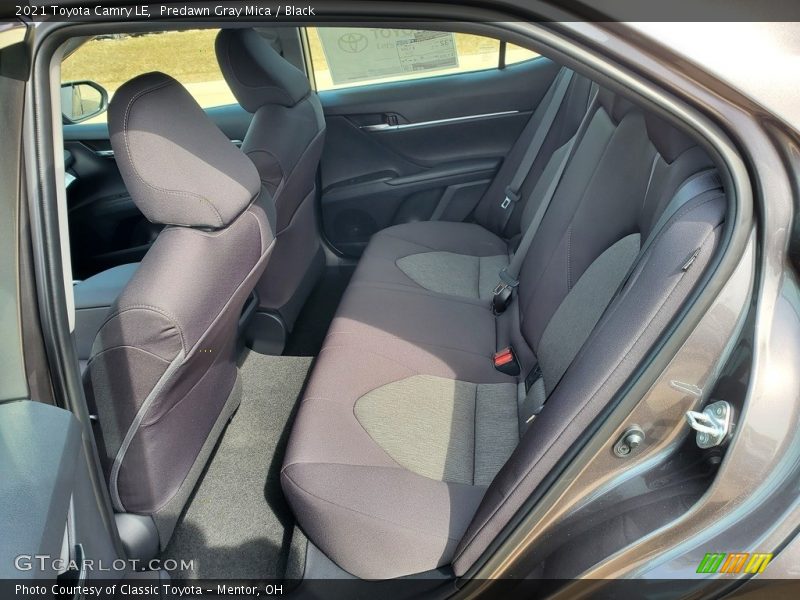 Predawn Gray Mica / Black 2021 Toyota Camry LE