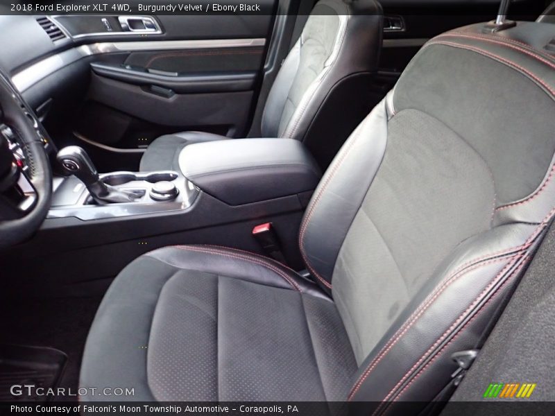Burgundy Velvet / Ebony Black 2018 Ford Explorer XLT 4WD