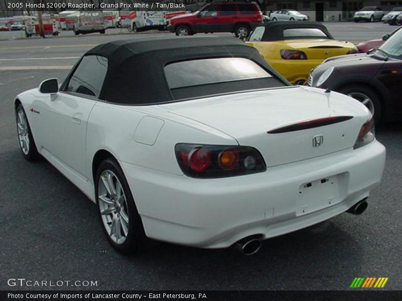 Grand Prix White / Tan/Black 2005 Honda S2000 Roadster