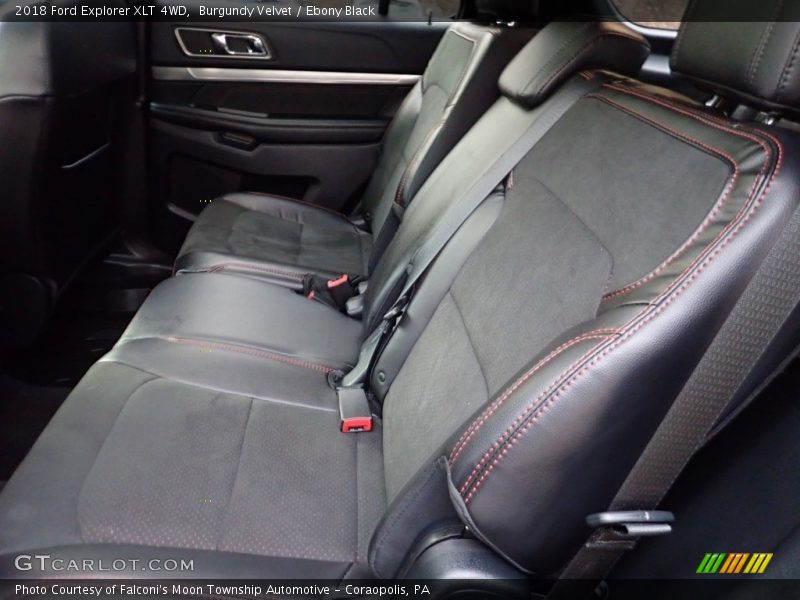 Burgundy Velvet / Ebony Black 2018 Ford Explorer XLT 4WD