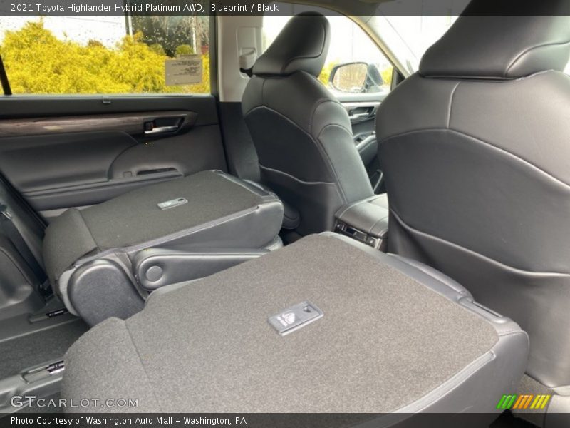 Blueprint / Black 2021 Toyota Highlander Hybrid Platinum AWD