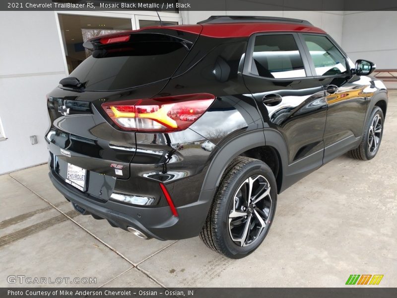 Mosaic Black Metallic / Jet Black 2021 Chevrolet TrailBlazer RS