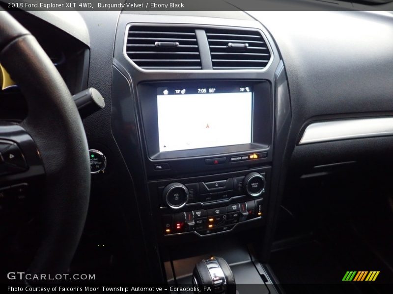 Burgundy Velvet / Ebony Black 2018 Ford Explorer XLT 4WD