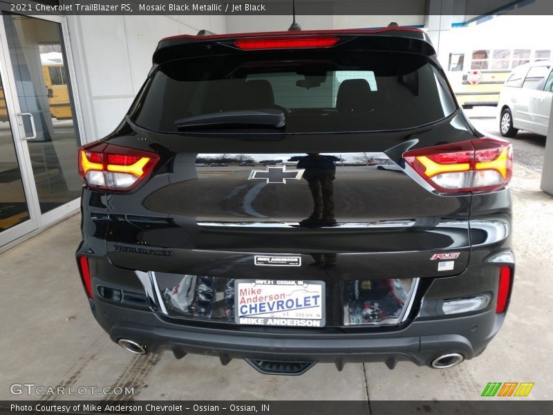 Mosaic Black Metallic / Jet Black 2021 Chevrolet TrailBlazer RS