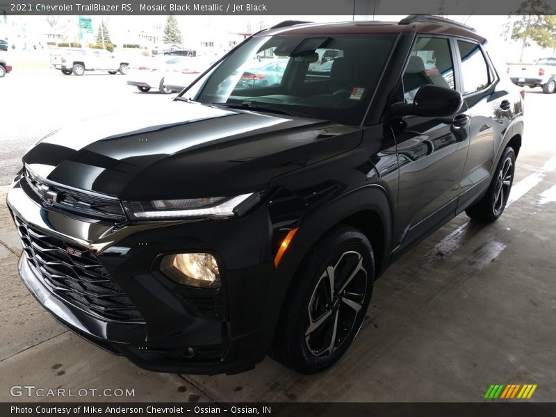 Mosaic Black Metallic / Jet Black 2021 Chevrolet TrailBlazer RS