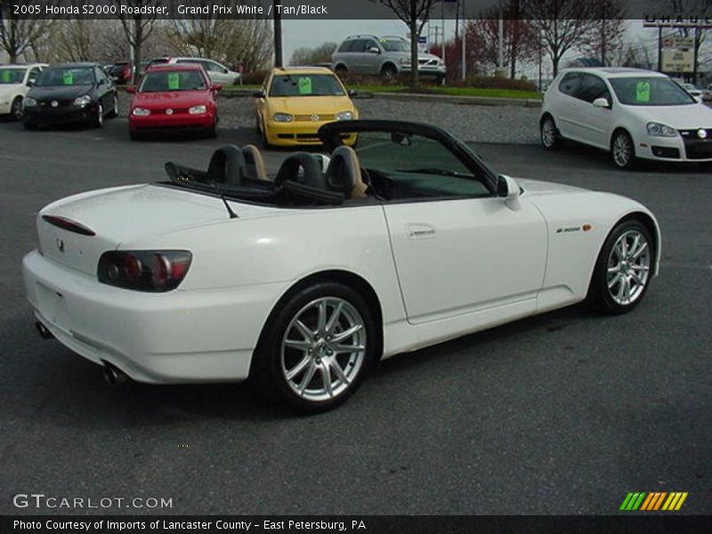 Grand Prix White / Tan/Black 2005 Honda S2000 Roadster