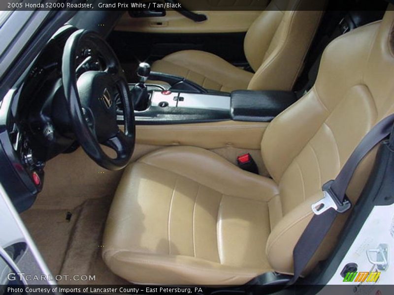Grand Prix White / Tan/Black 2005 Honda S2000 Roadster