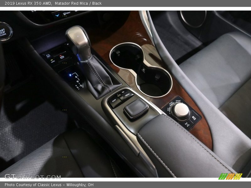 Matador Red Mica / Black 2019 Lexus RX 350 AWD