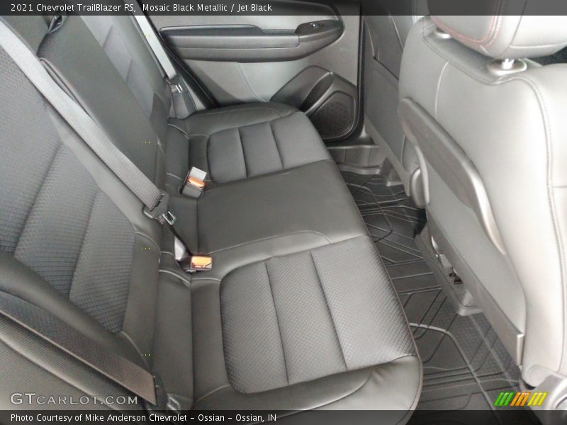 Rear Seat of 2021 TrailBlazer RS