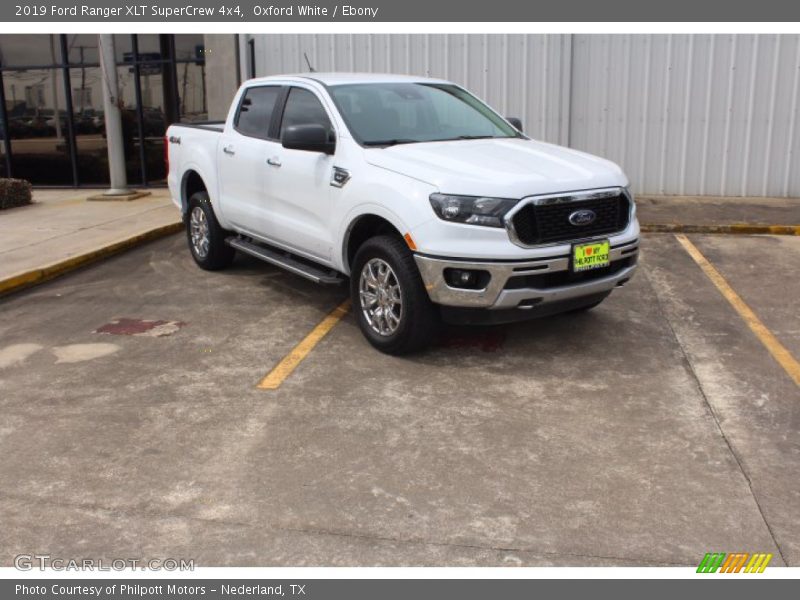 Oxford White / Ebony 2019 Ford Ranger XLT SuperCrew 4x4