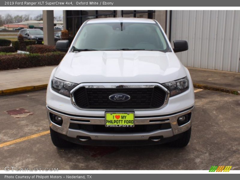 Oxford White / Ebony 2019 Ford Ranger XLT SuperCrew 4x4