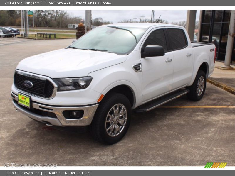 Oxford White / Ebony 2019 Ford Ranger XLT SuperCrew 4x4