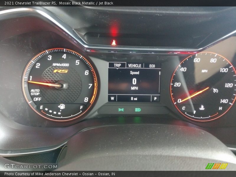  2021 TrailBlazer RS RS Gauges