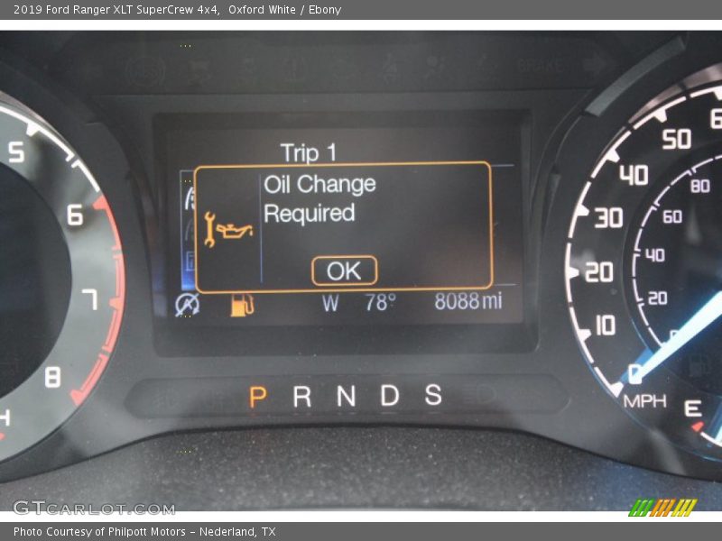 Oxford White / Ebony 2019 Ford Ranger XLT SuperCrew 4x4