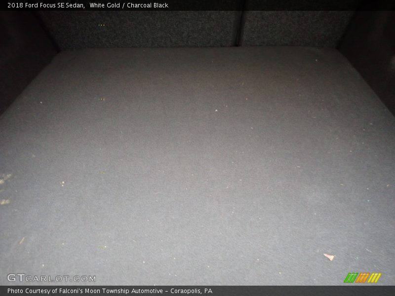 White Gold / Charcoal Black 2018 Ford Focus SE Sedan