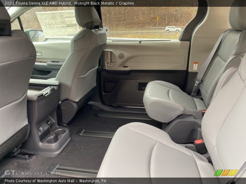 Midnight Black Metallic / Graphite 2021 Toyota Sienna XLE AWD Hybrid
