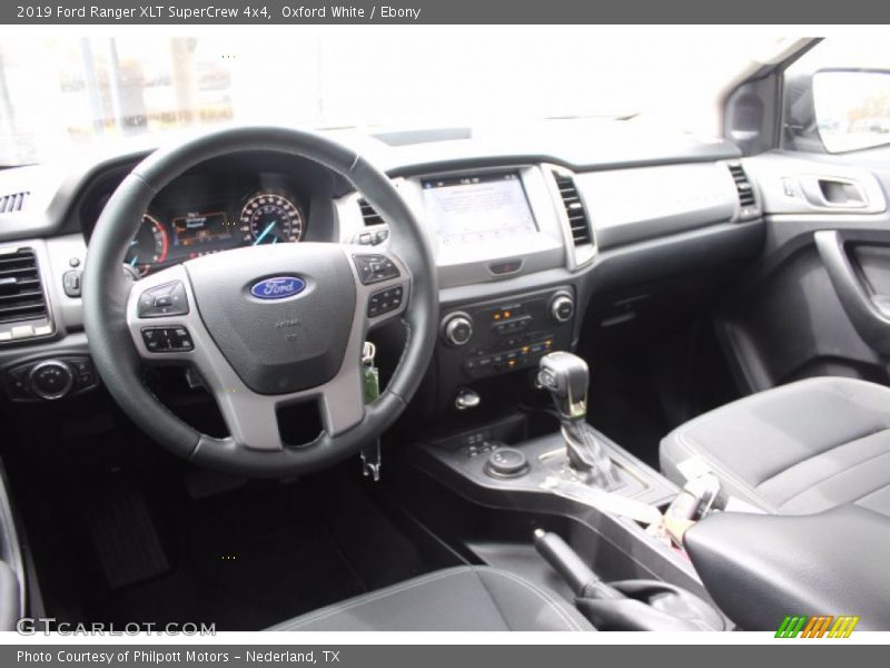 Oxford White / Ebony 2019 Ford Ranger XLT SuperCrew 4x4