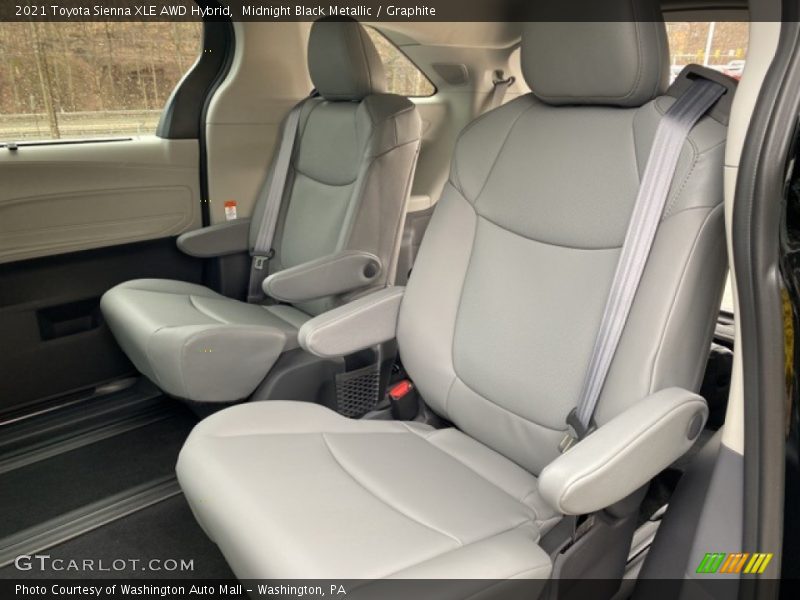 Midnight Black Metallic / Graphite 2021 Toyota Sienna XLE AWD Hybrid
