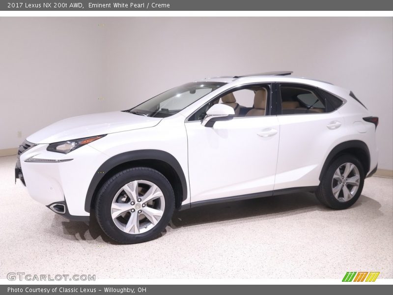 Eminent White Pearl / Creme 2017 Lexus NX 200t AWD