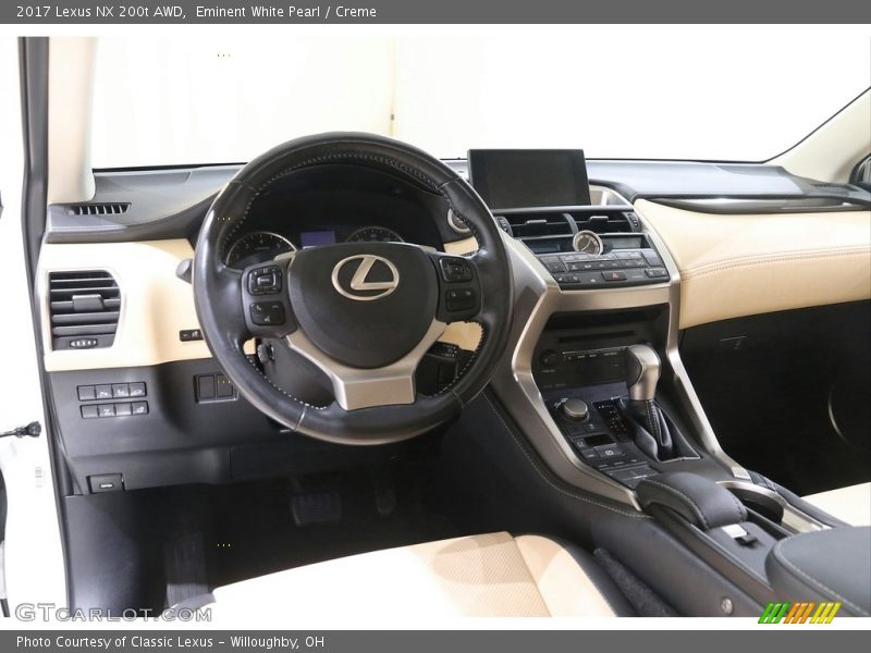 Eminent White Pearl / Creme 2017 Lexus NX 200t AWD