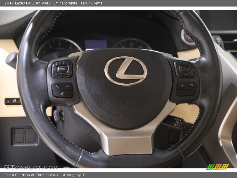 Eminent White Pearl / Creme 2017 Lexus NX 200t AWD