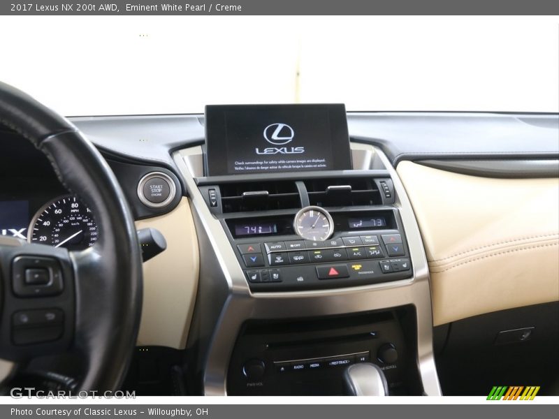 Eminent White Pearl / Creme 2017 Lexus NX 200t AWD