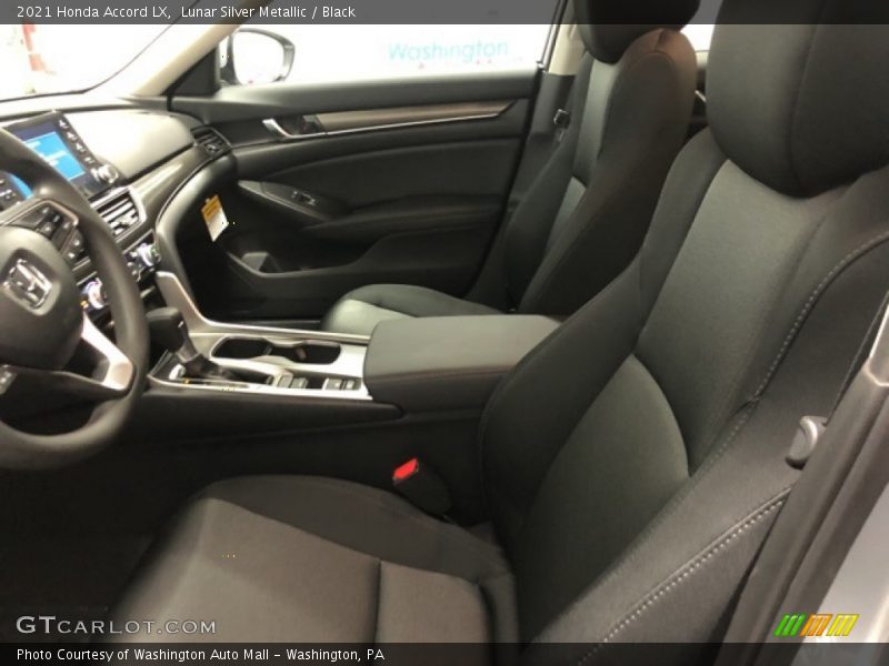 Lunar Silver Metallic / Black 2021 Honda Accord LX