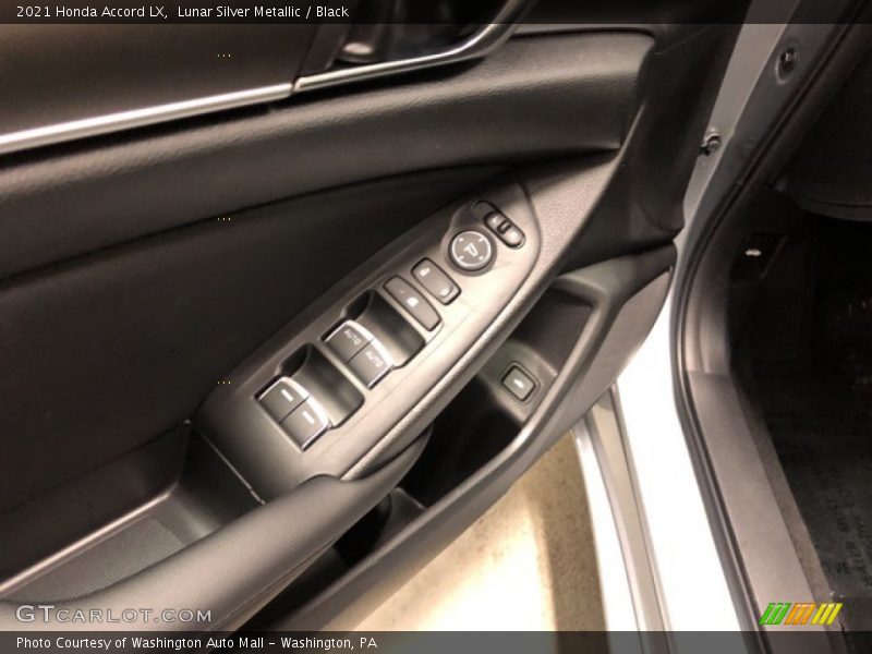 Lunar Silver Metallic / Black 2021 Honda Accord LX