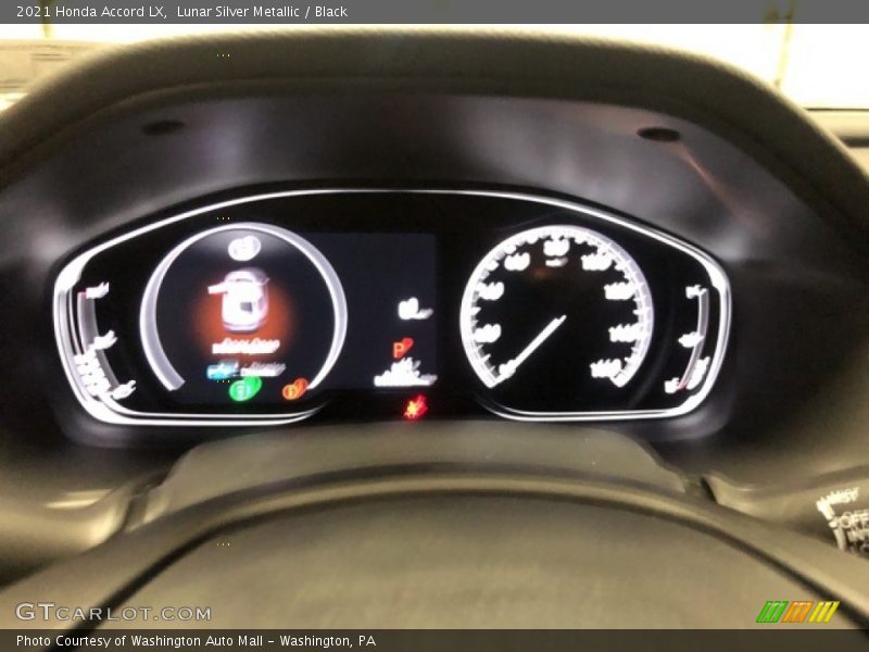 Lunar Silver Metallic / Black 2021 Honda Accord LX