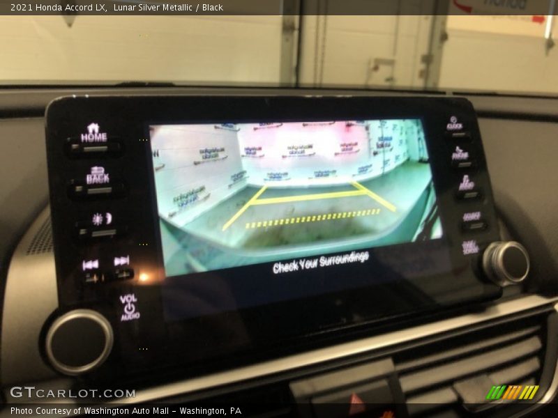 Lunar Silver Metallic / Black 2021 Honda Accord LX