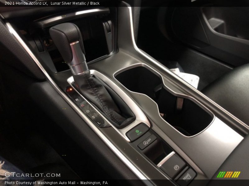 Lunar Silver Metallic / Black 2021 Honda Accord LX